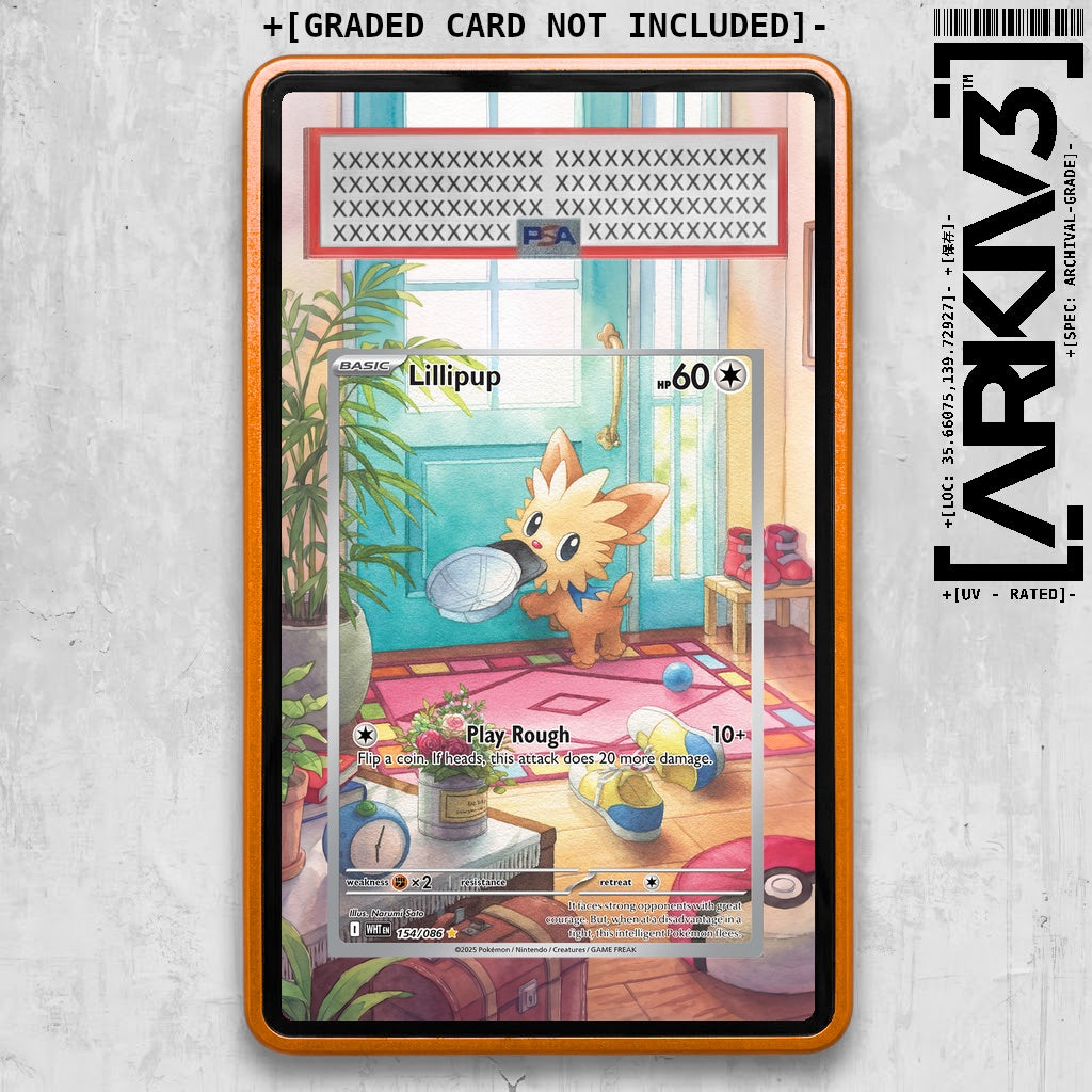ARKIV3 PSA graded front - Orange