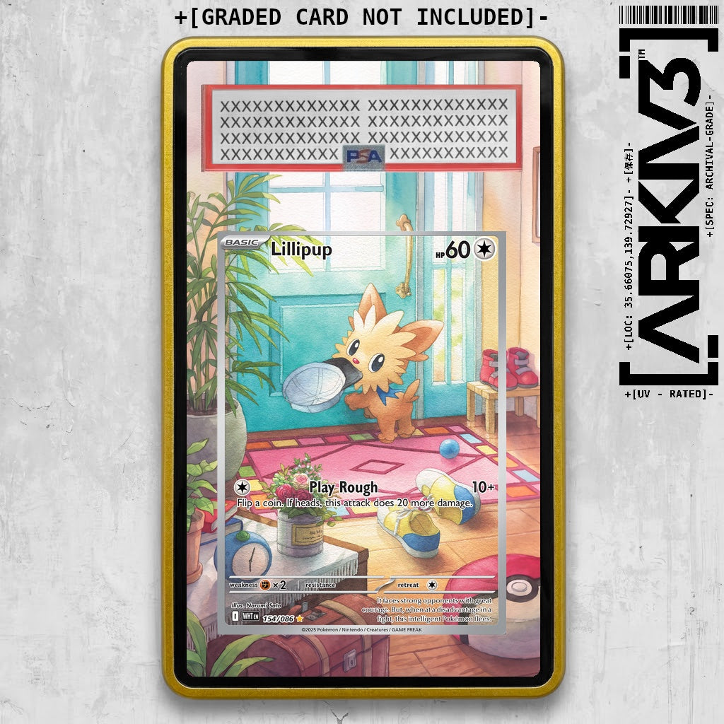 ARKIV3 PSA graded front - Yellow