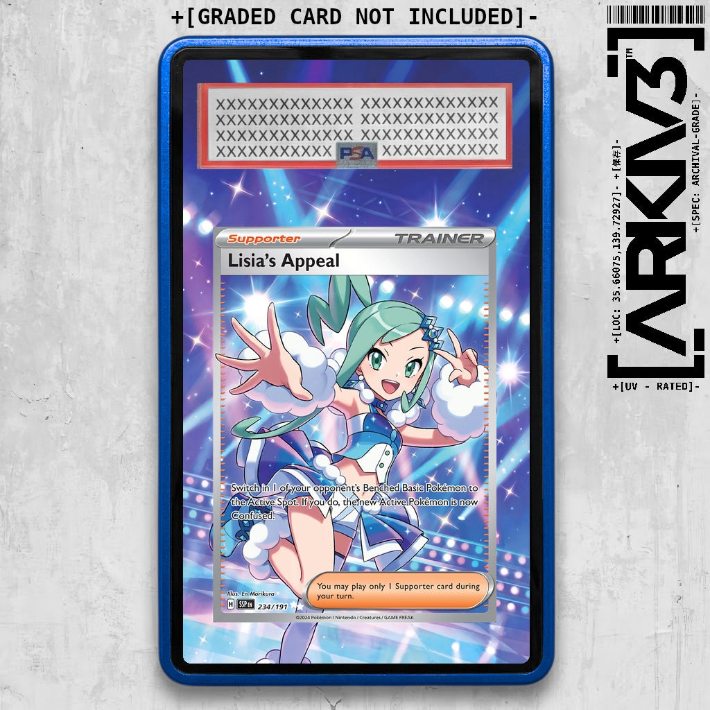 ARKIV3 PSA graded front - Blue