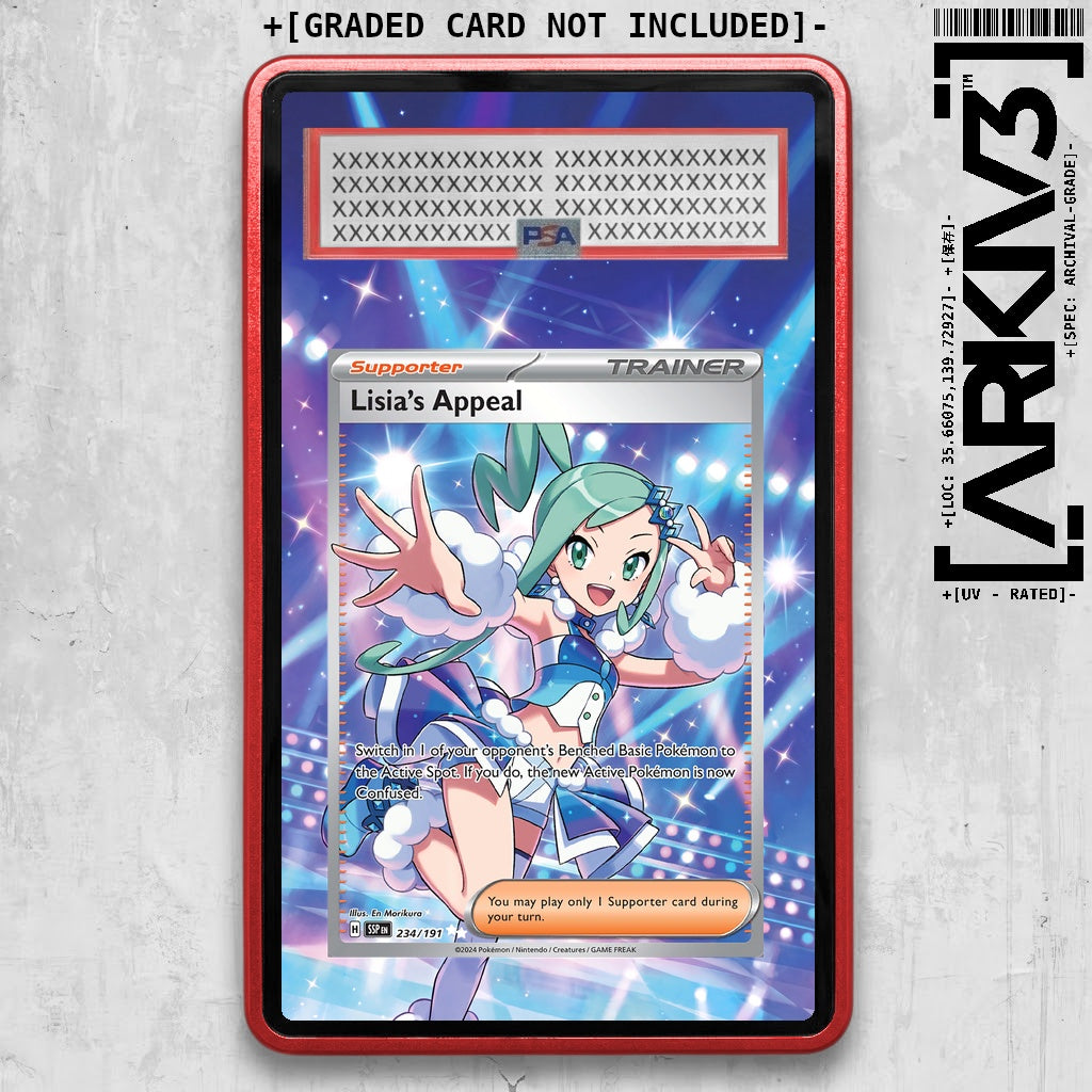 ARKIV3 PSA graded front - Red
