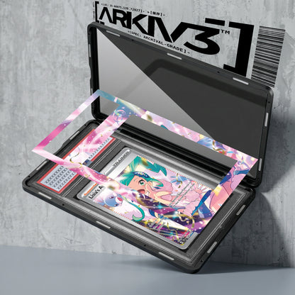 ARKIV3 PSA graded exploded mockup