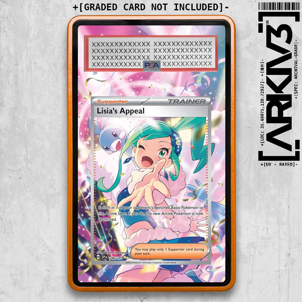 ARKIV3 PSA graded front - Orange