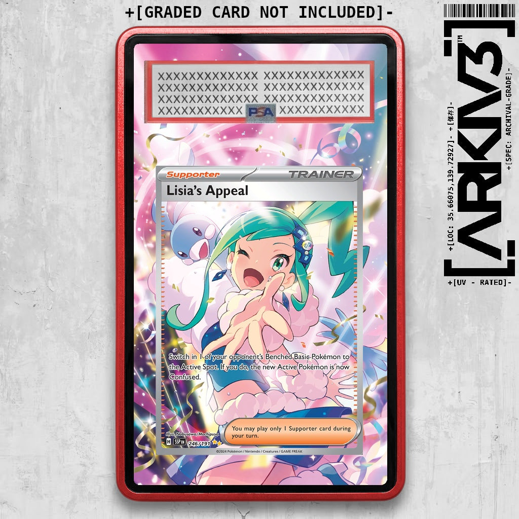 ARKIV3 PSA graded front - Red