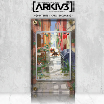 [UNIT: 139/132] // Litleo Extended Art Display Case - Raw
