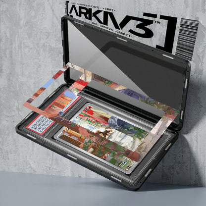 ARKIV3 PSA graded exploded mockup