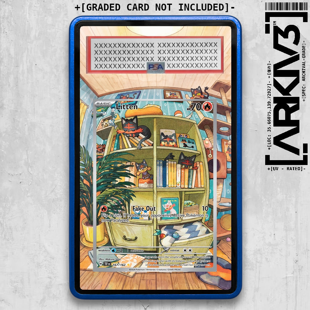 ARKIV3 PSA graded front - Blue