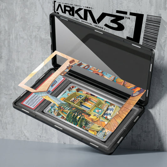 ARKIV3 PSA graded exploded mockup