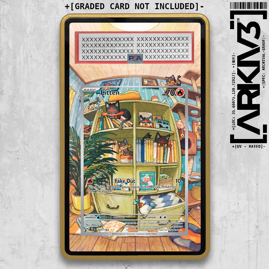 ARKIV3 PSA graded front - Gold