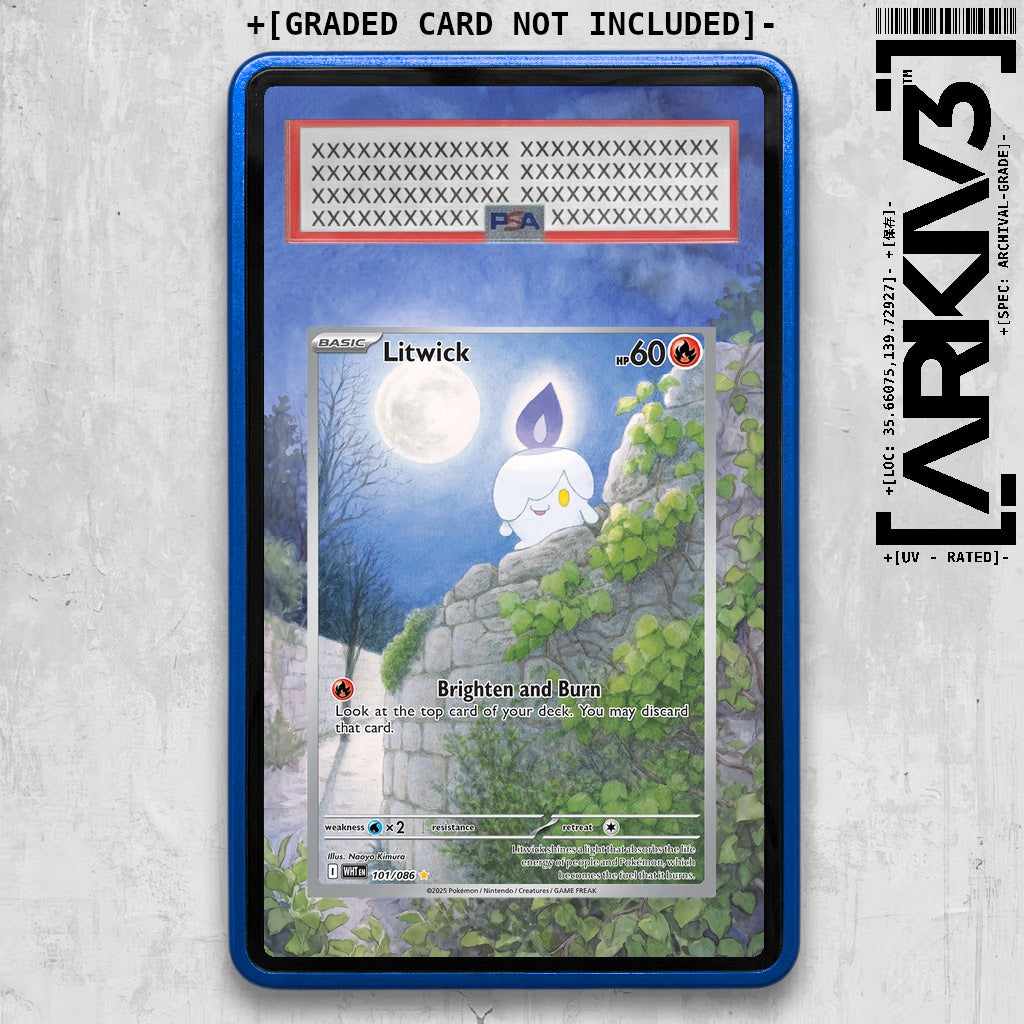 ARKIV3 PSA graded front - Blue