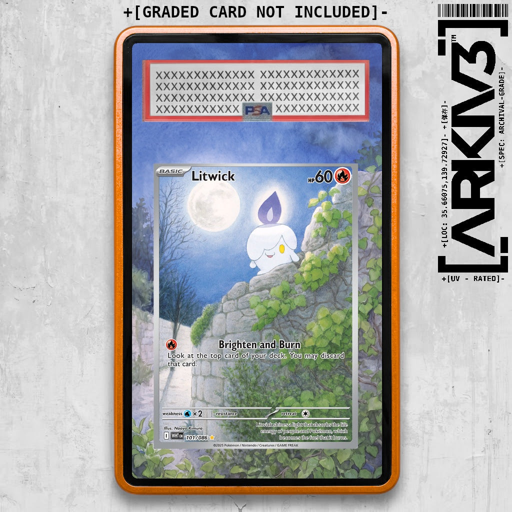 ARKIV3 PSA graded front - Orange