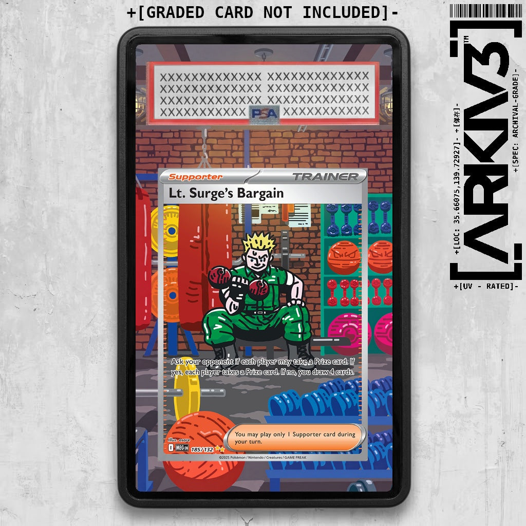 ARKIV3 PSA graded front - Black
