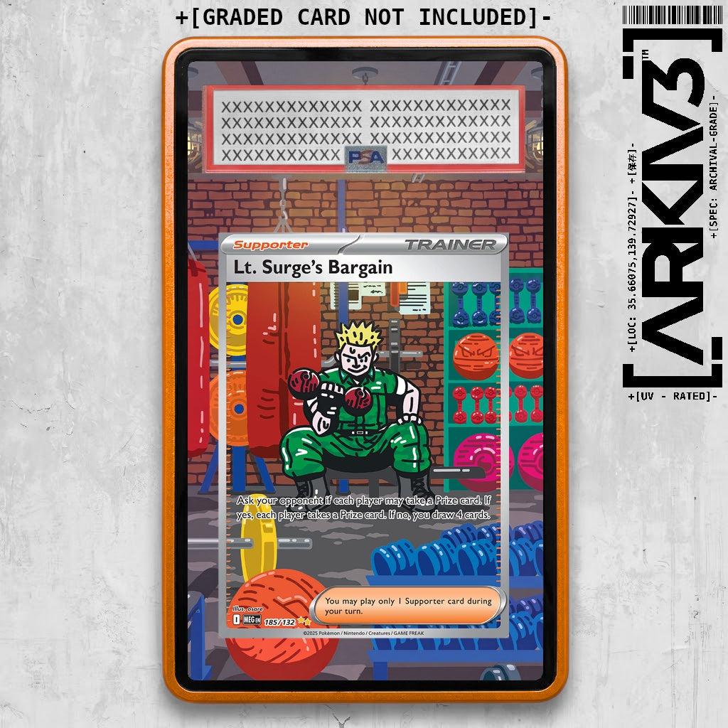 ARKIV3 PSA graded front - Orange