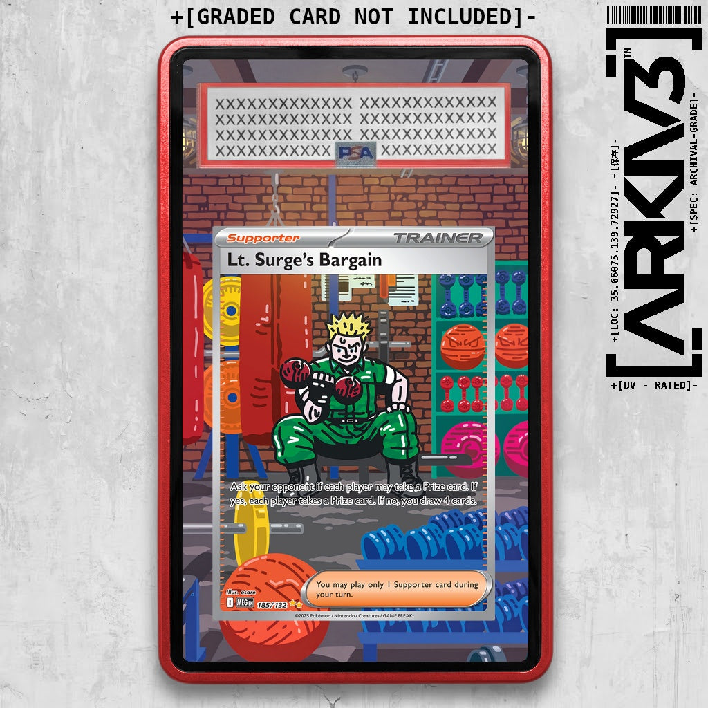 ARKIV3 PSA graded front - Red