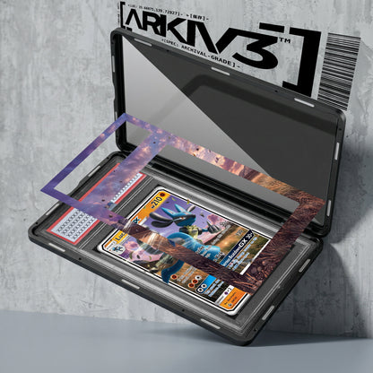 ARKIV3 PSA graded exploded mockup