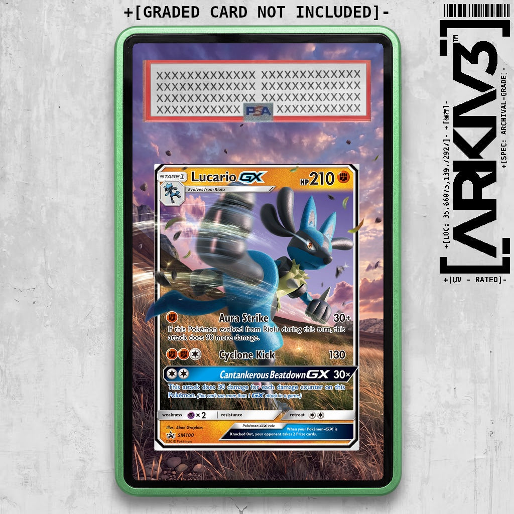 ARKIV3 PSA graded front - Green