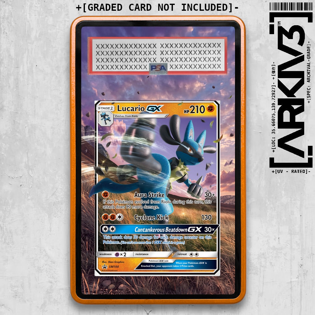 ARKIV3 PSA graded front - Orange