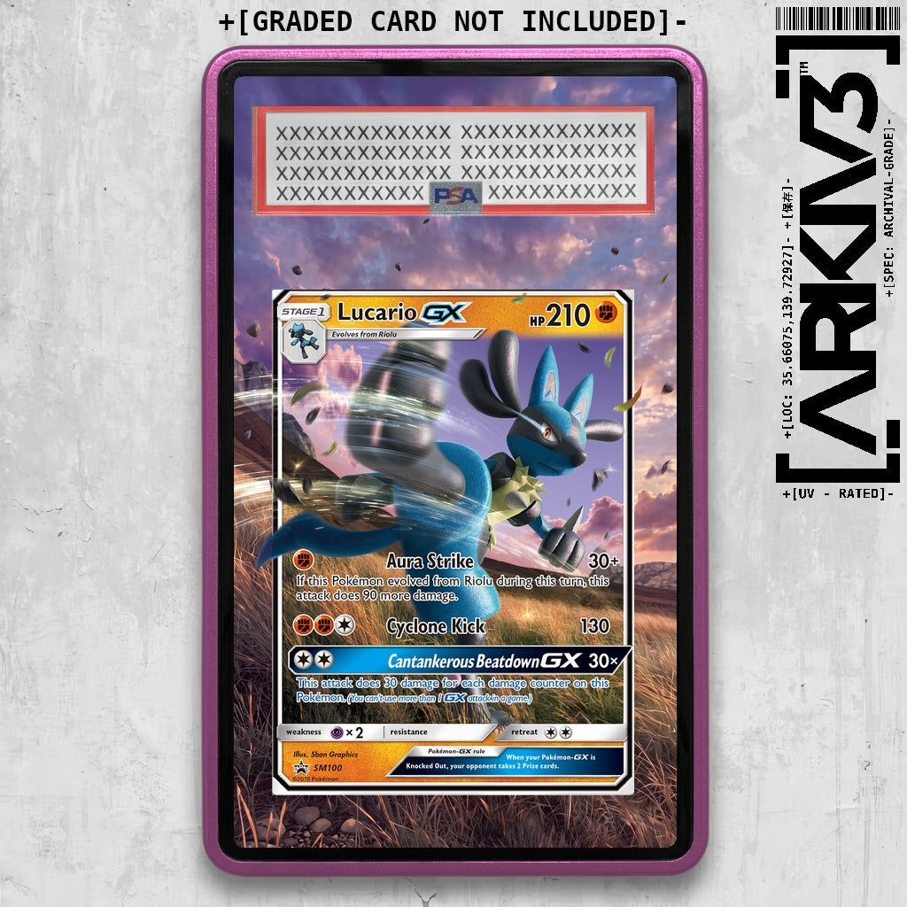 ARKIV3 PSA graded front - Purple