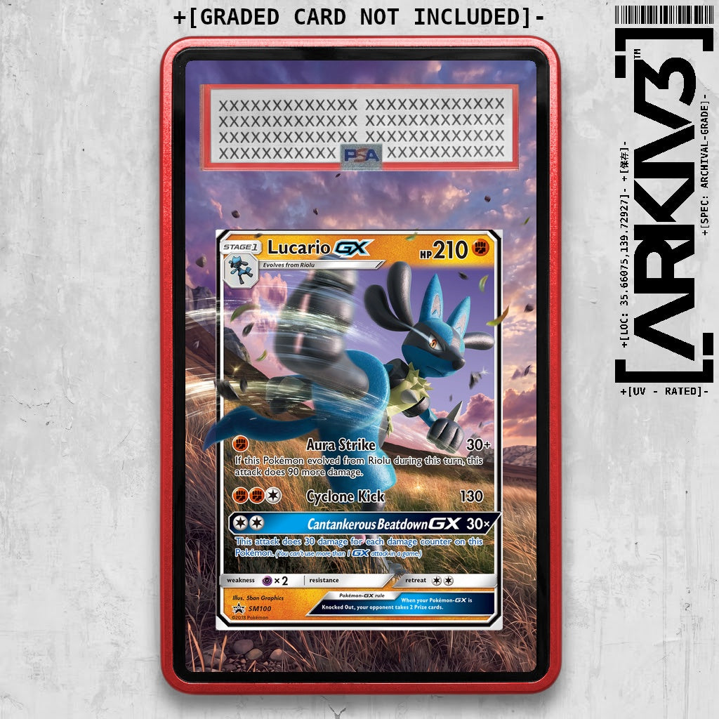 ARKIV3 PSA graded front - Red