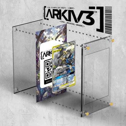 [UNIT: SM192/248] // Lucario & Melmetal-GX Extended Art Display Case - Raw