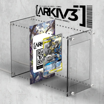 [UNIT: SM192/248] // Lucario & Melmetal-GX Extended Art Display Case - Raw
