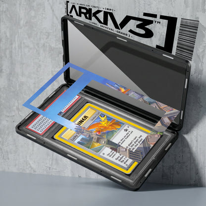 ARKIV3 PSA graded exploded mockup
