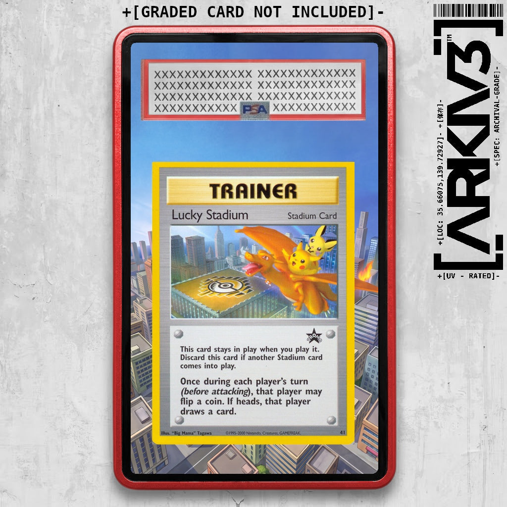 ARKIV3 PSA graded front - Red