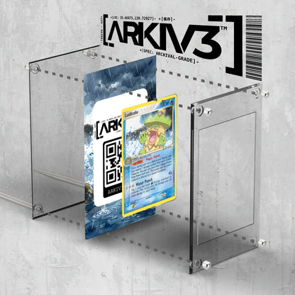 [UNIT: 19/107] // Ludicolo Extended Art Display Case - Raw