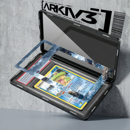ARKIV3 PSA graded exploded mockup