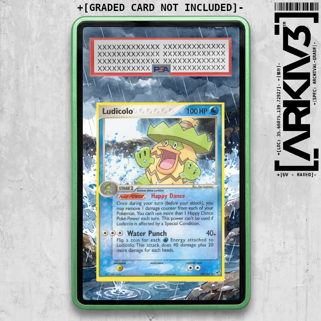 ARKIV3 PSA graded front - Green
