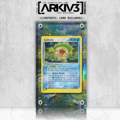 [UNIT: 7/100] // Ludicolo Extended Art Display Case - Raw