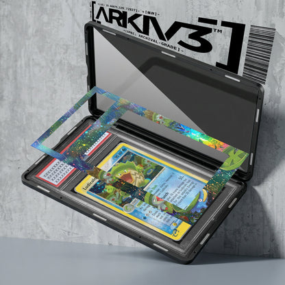 ARKIV3 PSA graded exploded mockup