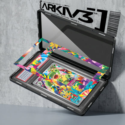 ARKIV3 PSA graded exploded mockup