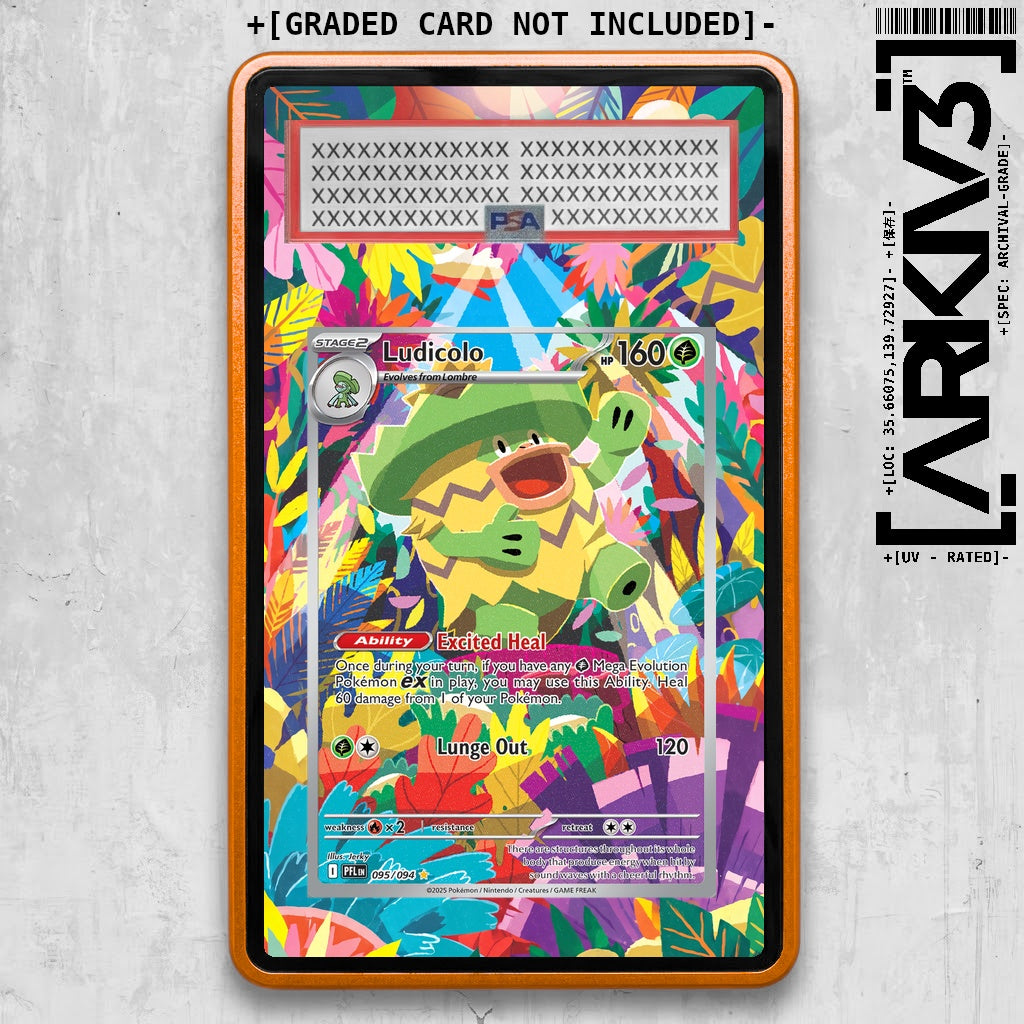 ARKIV3 PSA graded front - Orange