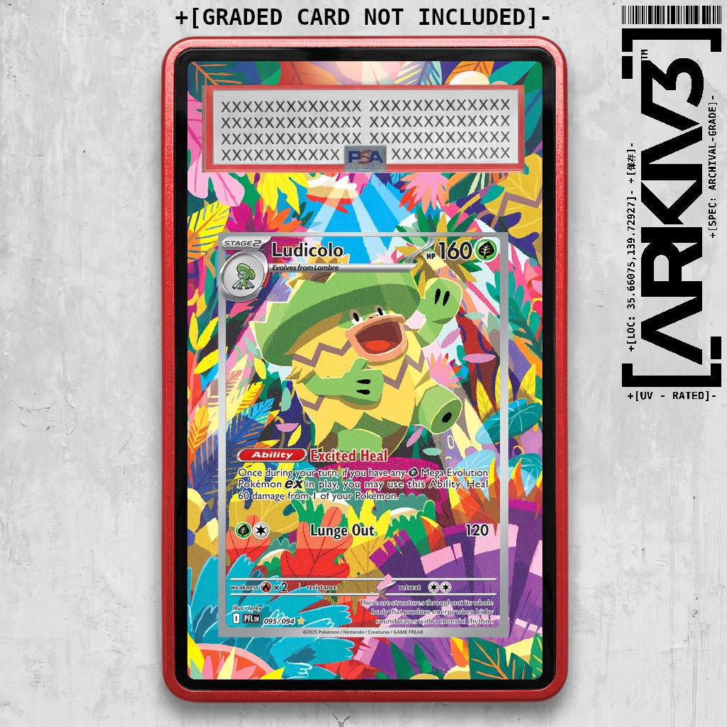 ARKIV3 PSA graded front - Red