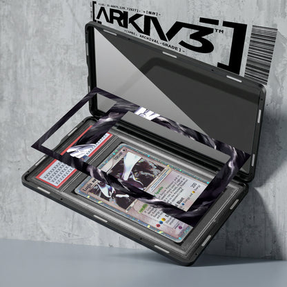 ARKIV3 PSA graded exploded mockup
