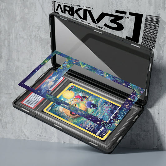 ARKIV3 PSA graded exploded mockup