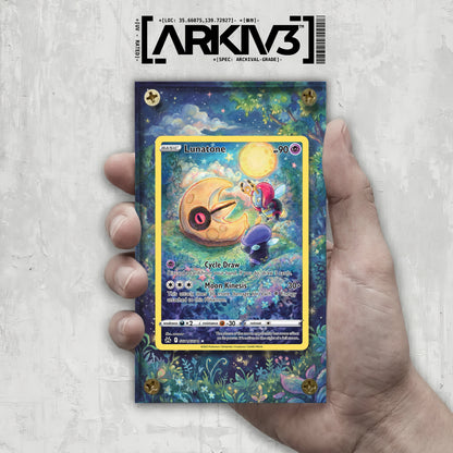 [UNIT: GG11/70] // Lunatone Extended Art Display Case - Raw