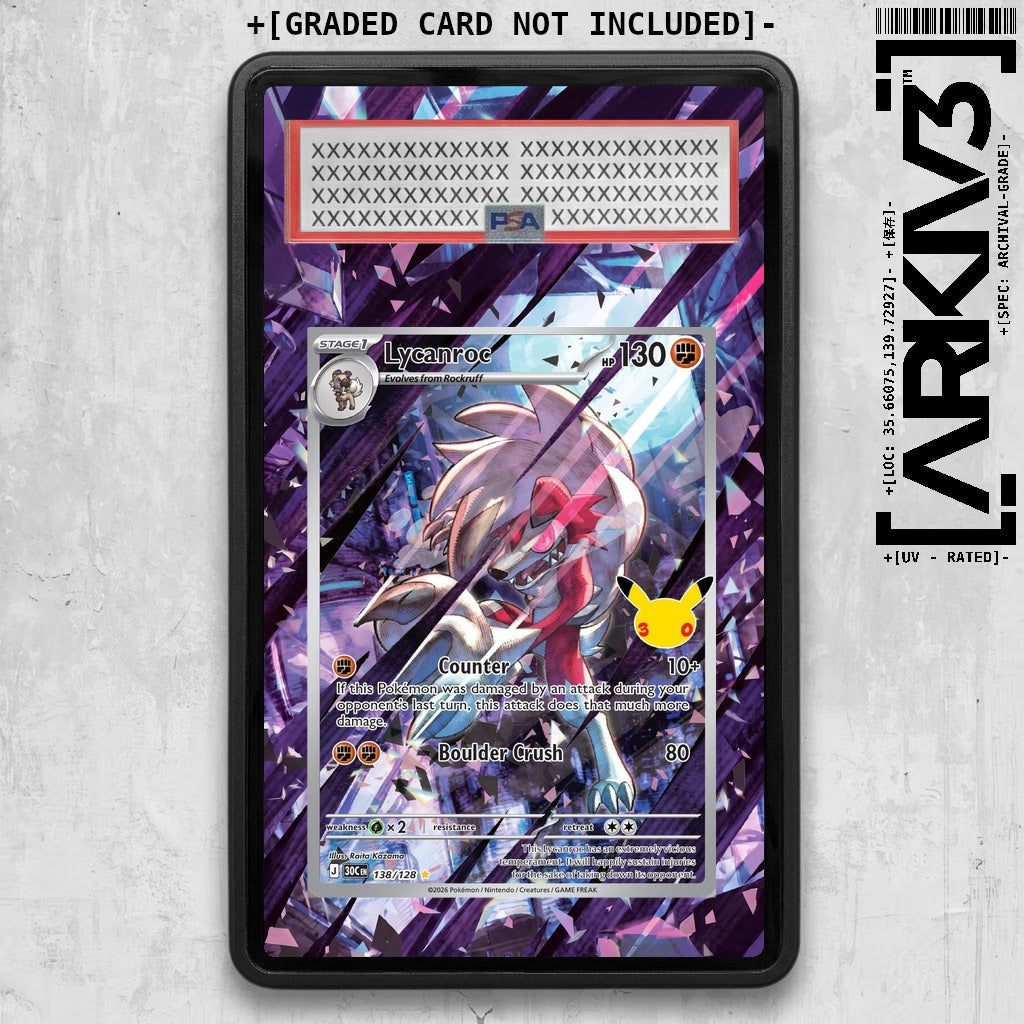 ARKIV3 PSA graded front - Black
