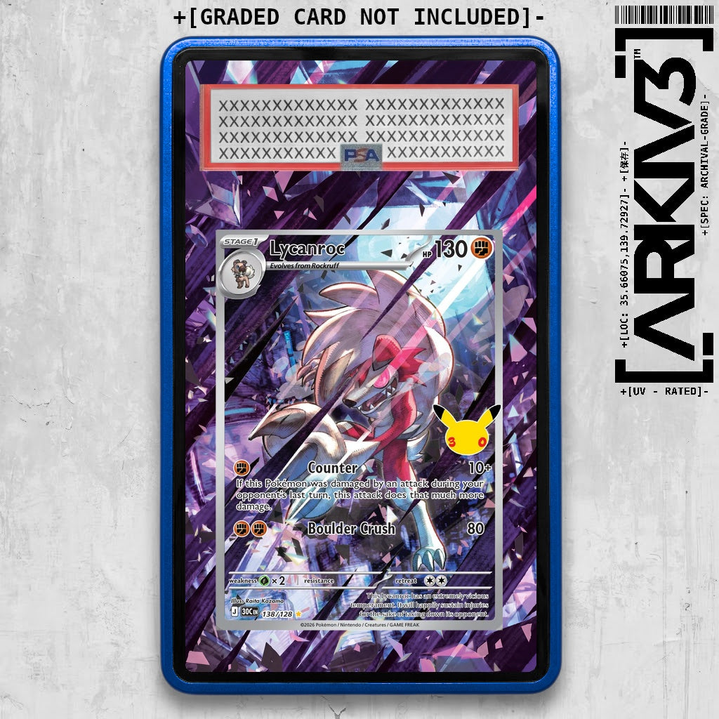 ARKIV3 PSA graded front - Blue
