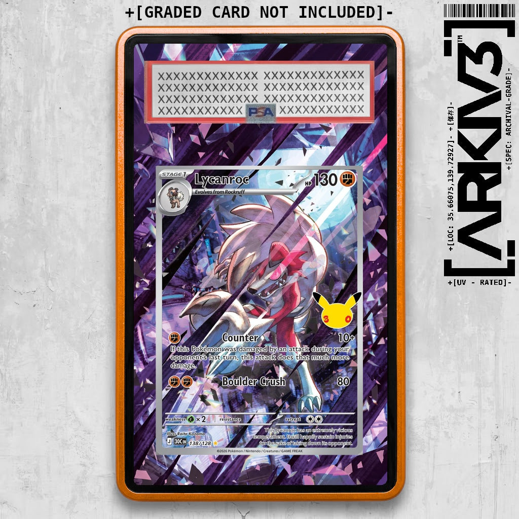 ARKIV3 PSA graded front - Orange