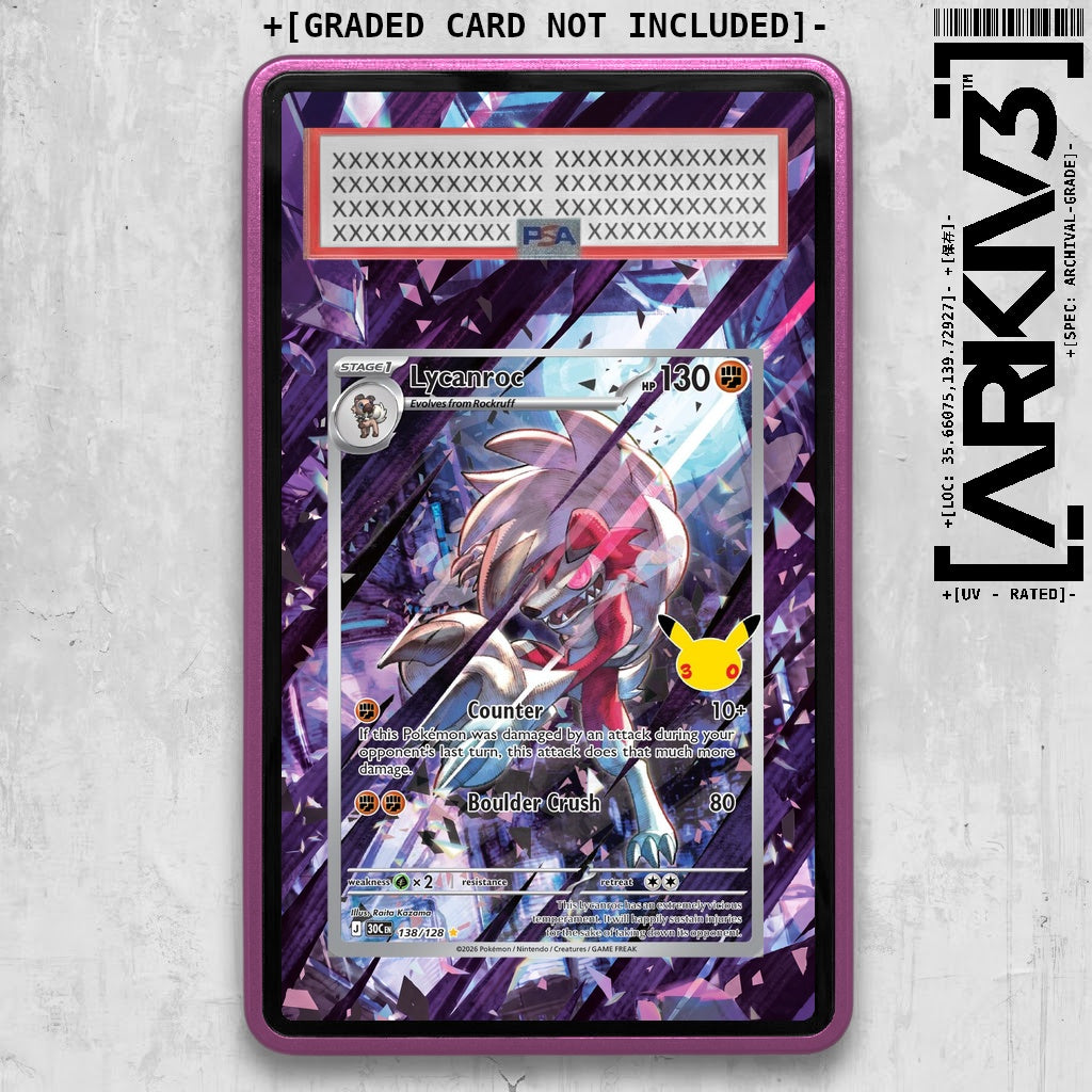 ARKIV3 PSA graded front - Purple