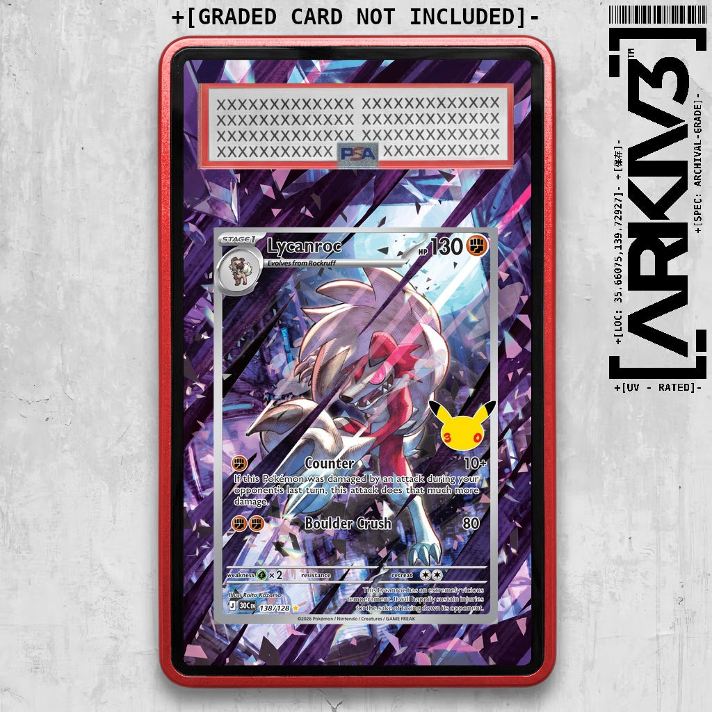 ARKIV3 PSA graded front - Red