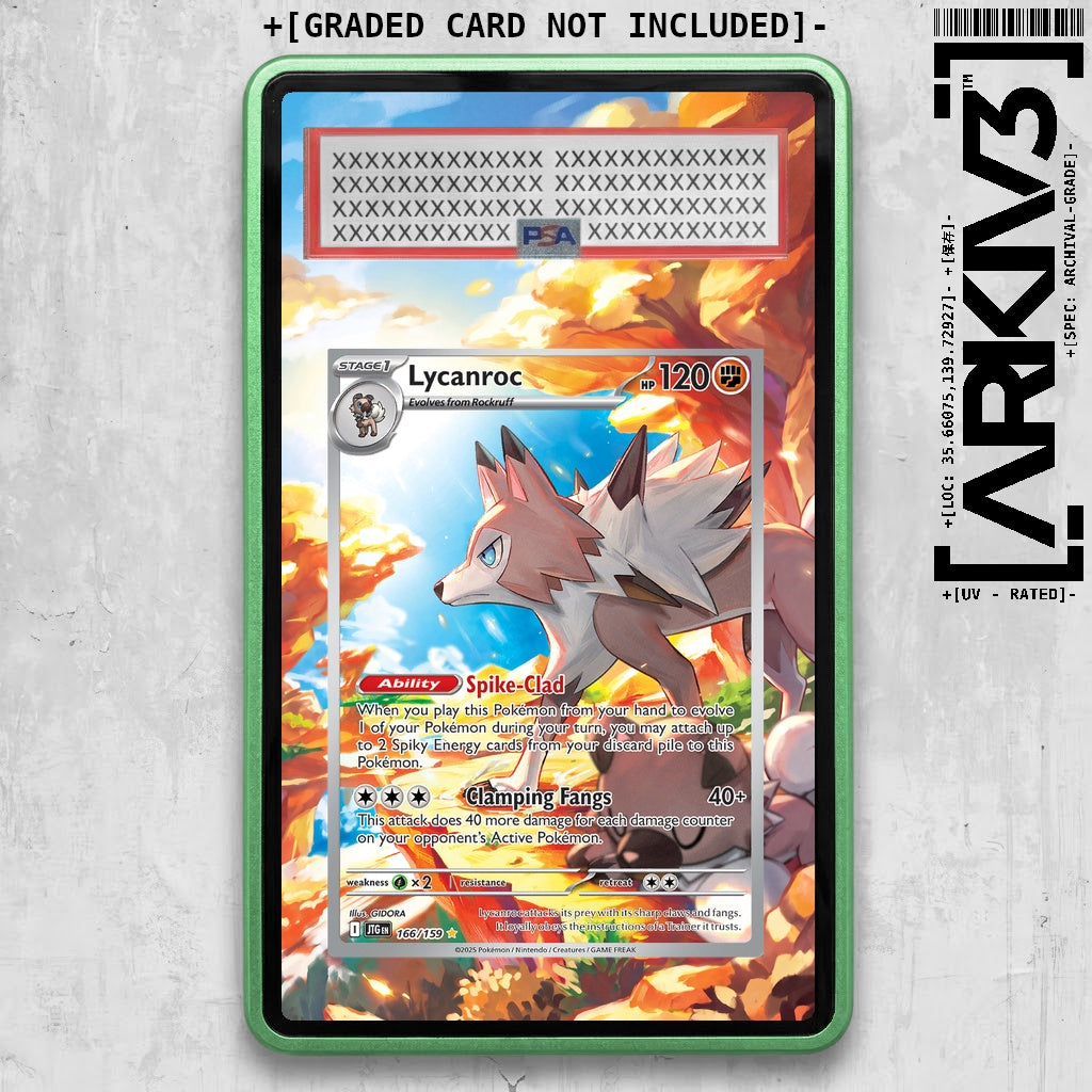 ARKIV3 PSA graded front - Green