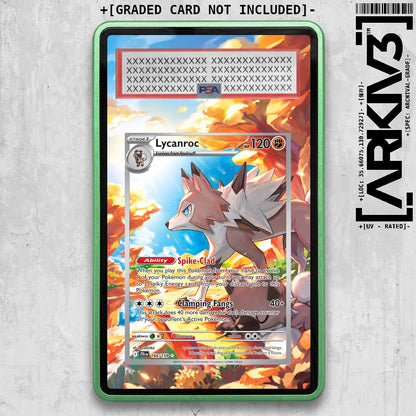 ARKIV3 PSA graded front - Green