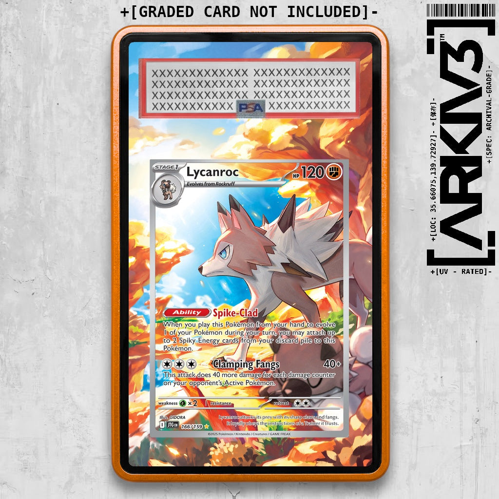 ARKIV3 PSA graded front - Orange