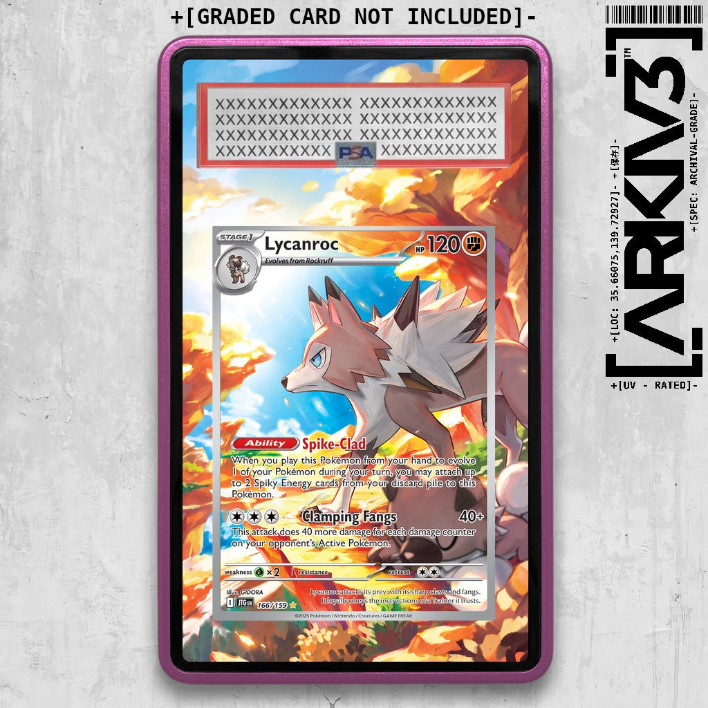 ARKIV3 PSA graded front - Purple