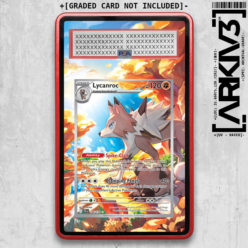 ARKIV3 PSA graded front - Red