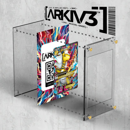 [UNIT: 88/98] // M Ampharos EX Extended Art Display Case - Raw