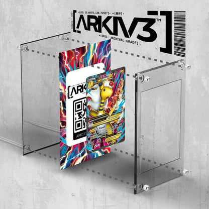 [UNIT: 88/98] // M Ampharos EX Extended Art Display Case - Raw