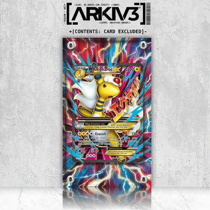 [UNIT: 88/98] // M Ampharos EX Extended Art Display Case - Raw